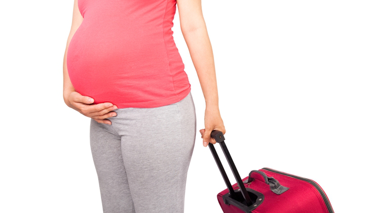 Kórházi bőrönd, szülés