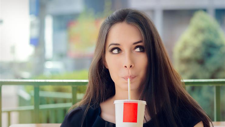 stressz, cukros italok