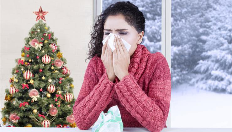 Karácsony, Karácsonyfa allergia